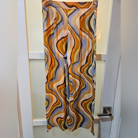 UO Olympia Patterned Pants - Picture 3 of 5